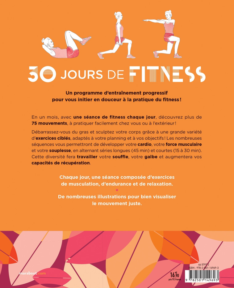 30 JOURS DE FITNESS - GAINES/WILMET - MARABOUT