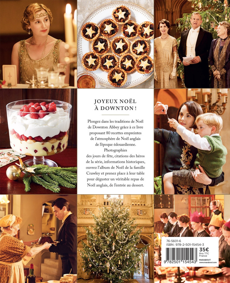 DOWNTON ABBEY -  RECETTES DE NOEL - XXX - MARABOUT