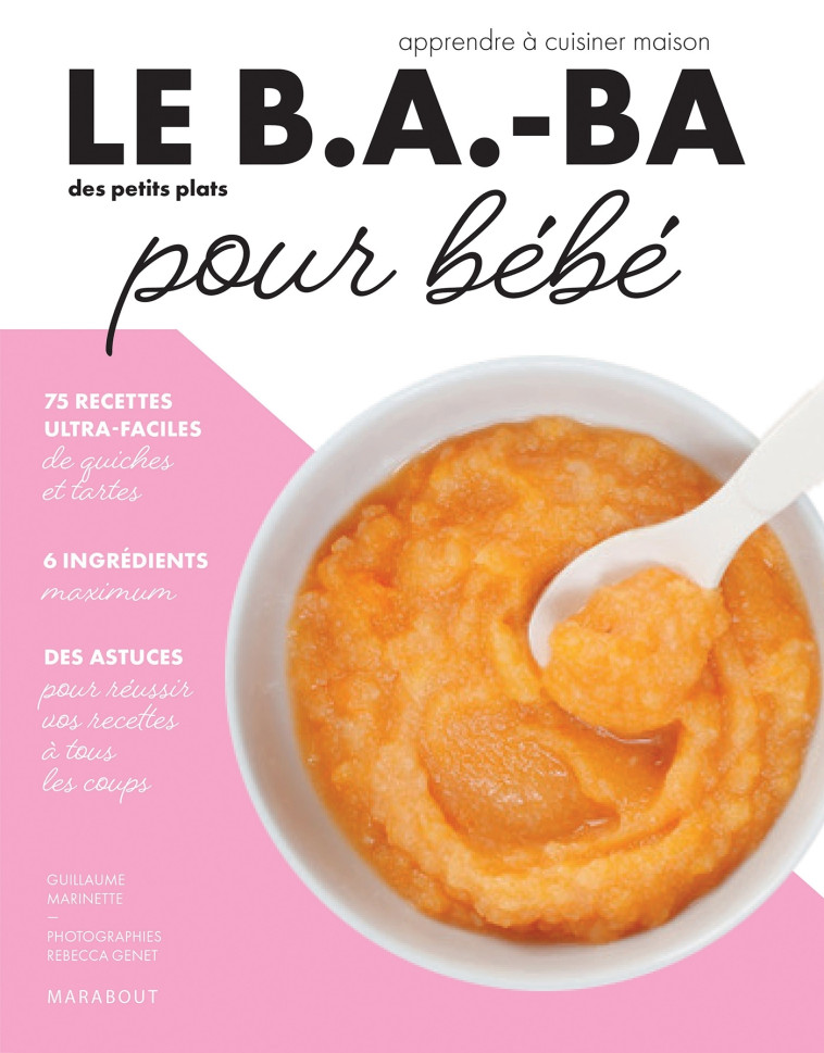 LE B.A.-BA DE LA CUISINE POUR BEBE - CHOVANCOVA ILONA - MARABOUT