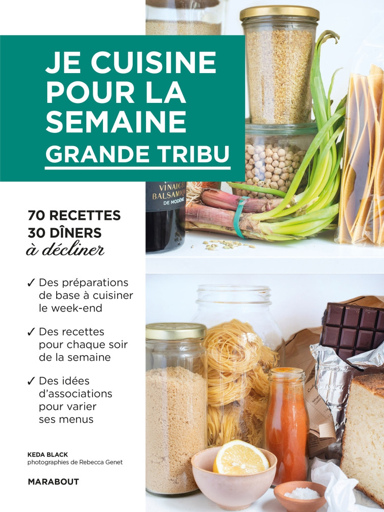 JE CUISINE POUR LA SEMAINE - GRANDE TRIBU - BLACK KEDA - MARABOUT