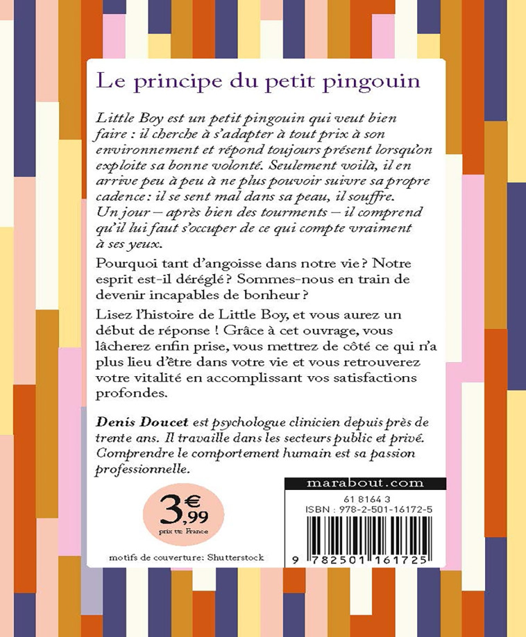 LE PRINCIPE DU PETIT PINGOUIN - DOUCET DENIS - MARABOUT