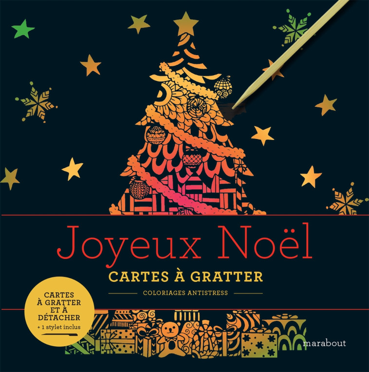 LIVRE A GRATTER - JOYEUX NOEL - XXX - MARABOUT