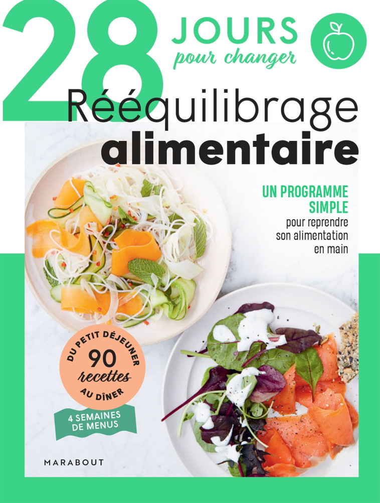 28 JOURS POUR CHANGER - REEQUILIBRAGE ALIMENTAIRE - XXX - MARABOUT