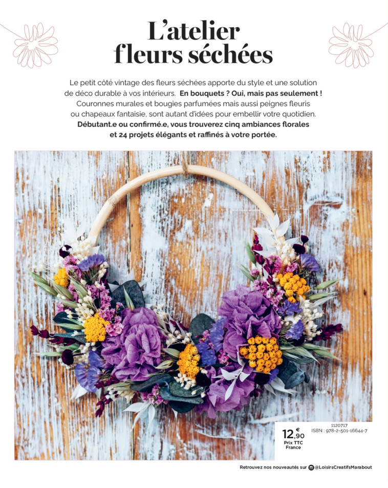 L'ATELIER FLEURS SECHEES - XXX - MARABOUT