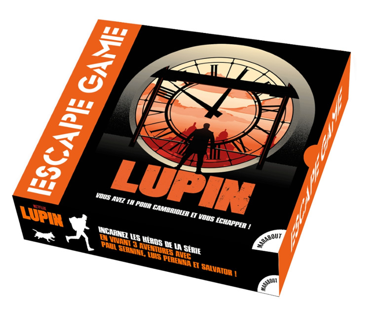 BOITE ESCAPE GAME LUPIN - XXX - MARABOUT