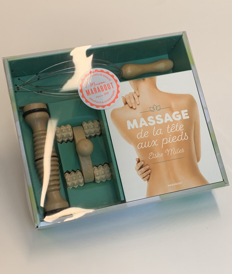 COFFRET - MASSAGE DE LA TETE AUX PIEDS - XXX - MARABOUT