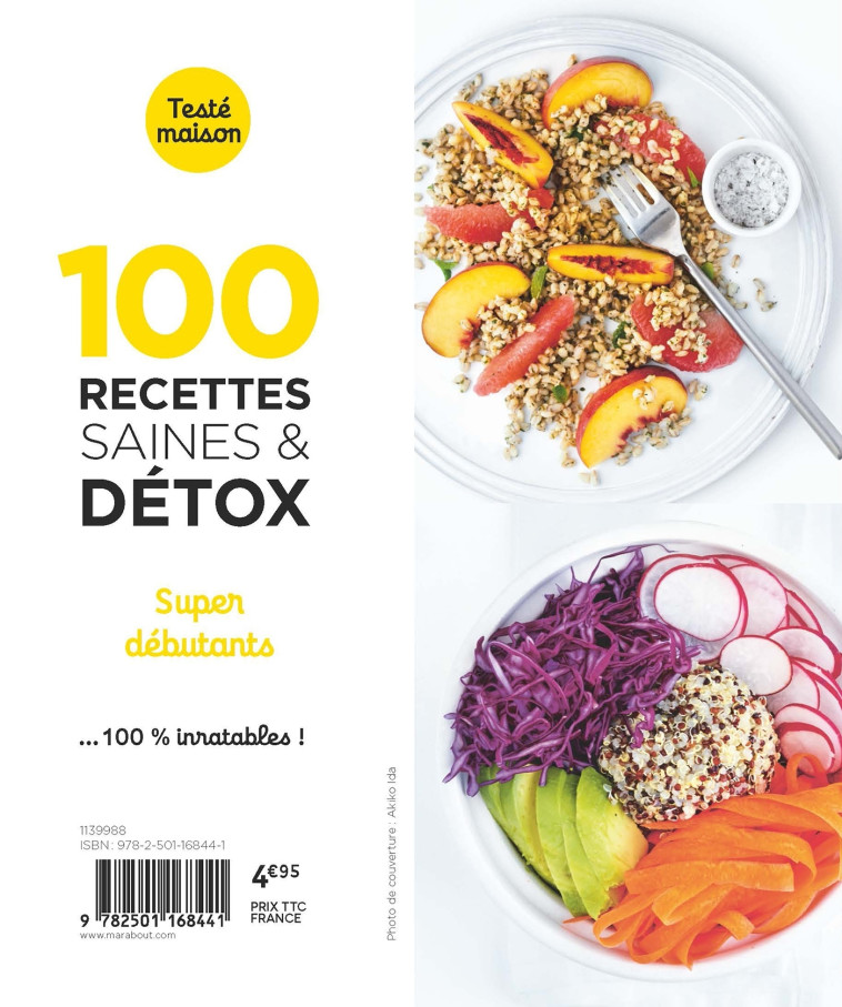 100 RECETTES - DETOX SD - XXX - MARABOUT