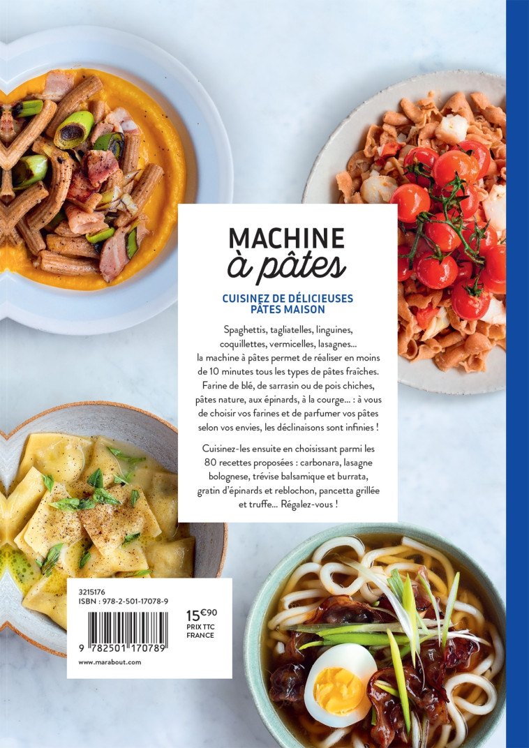 MA MACHINE A PATES - 100 RECETTES INRATABLES POUR TOUS LES JOURS - XXX - MARABOUT