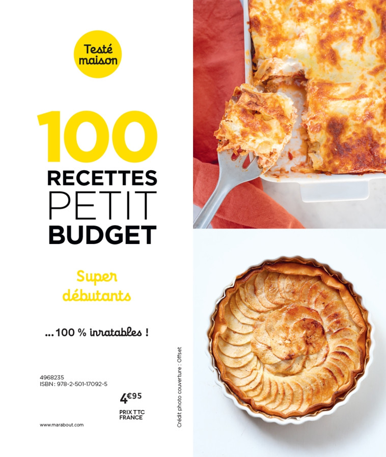 100 RECETTES PETIT BUDGET - XXX - MARABOUT