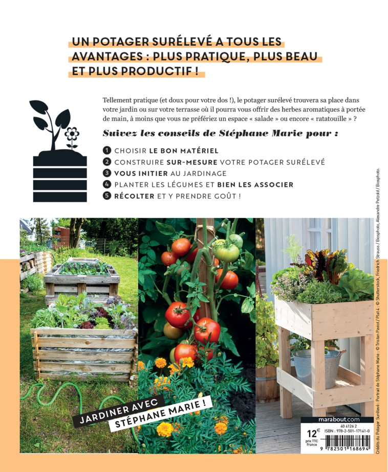 POTAGERS SURELEVES - SILENCE CA POUSSE - MARABOUT