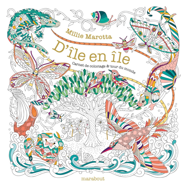 D'ILE EN ILE - MAROTTA MILLIE - MARABOUT