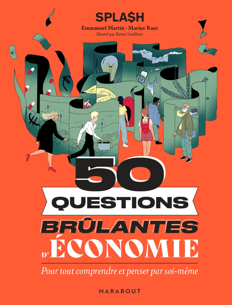 50 QUESTIONS D'ECONOMIE POUR TOUT COMPRENDRE ET PENSER PAR SOI-MEME - MARTIN EMMANUEL - MARABOUT