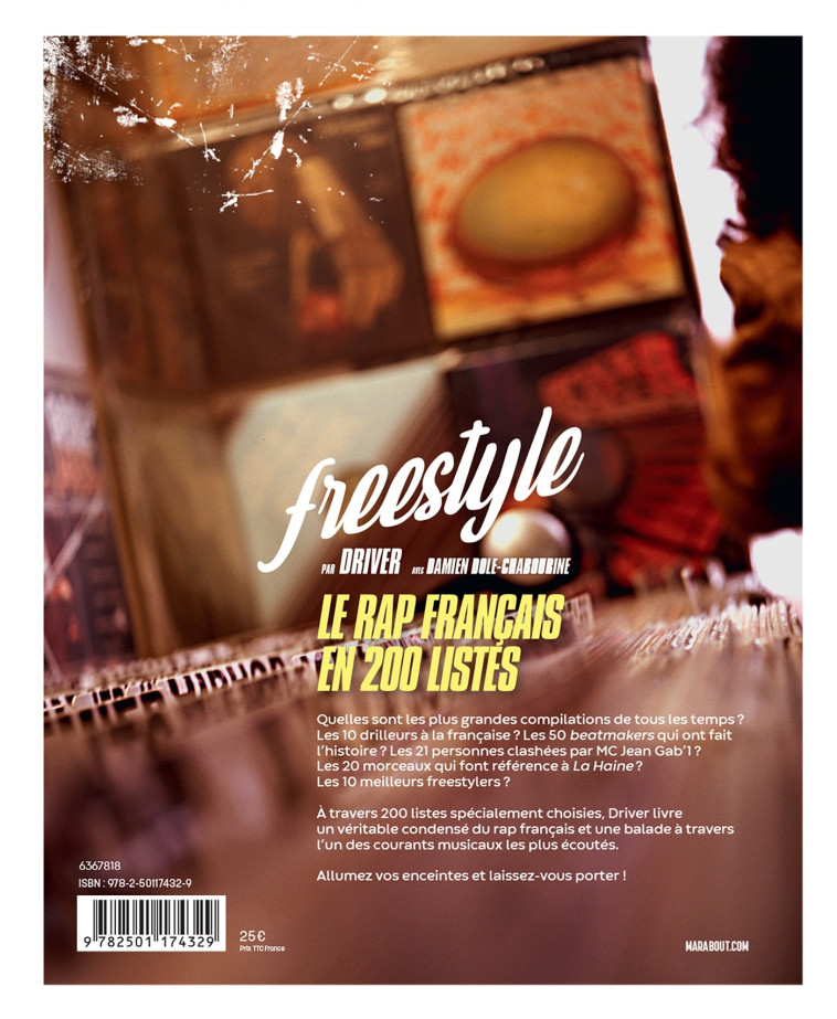 FREESTYLE - LE RAP FRANCAIS EN 200 LISTES - DRIVER - MARABOUT