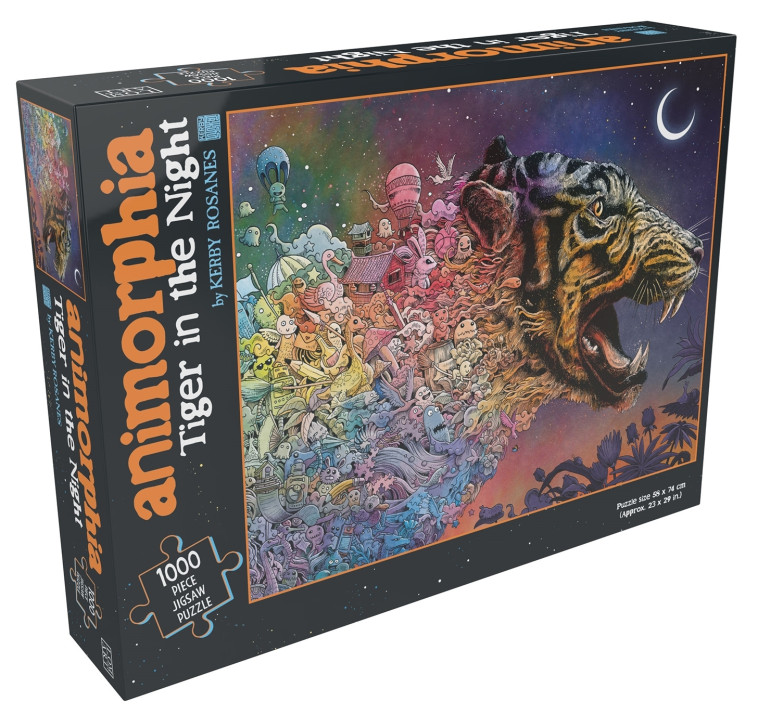 PUZZLE 1000 PIECES - ANIMORPHIA - ROSANES KERBY - MARABOUT