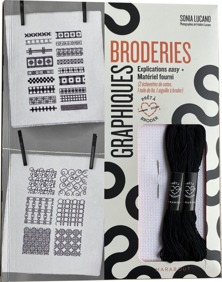 BRODERIES GRAPHIQUES - COLLECTIF - MARABOUT