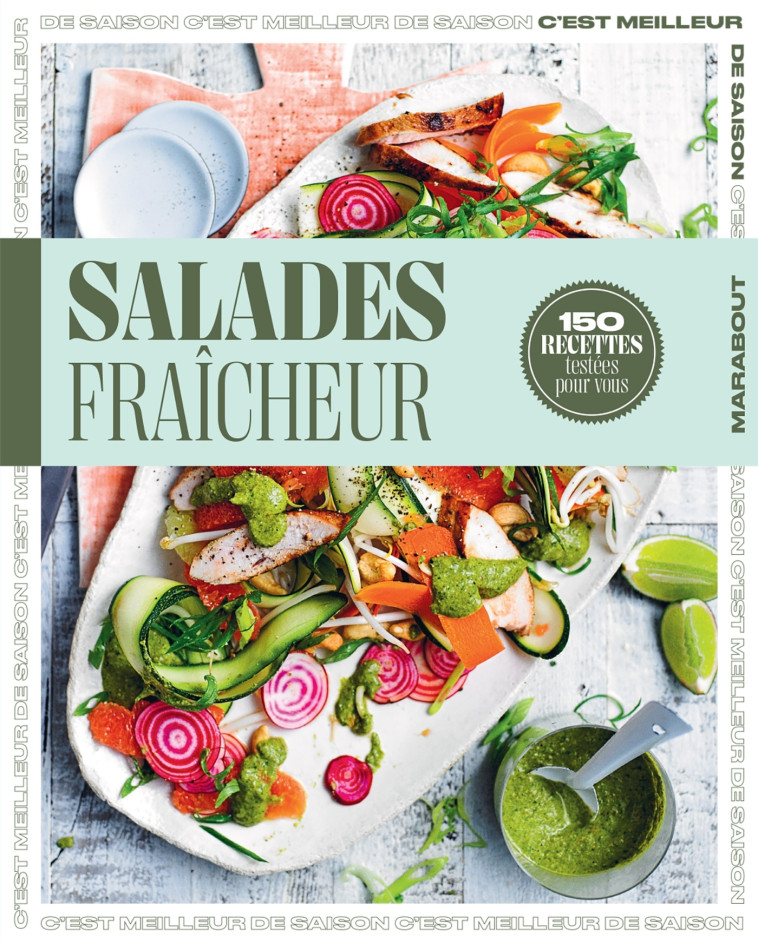 RECETTES DE SAISON - SALADES FRAICHEUR - COLLECTIF - MARABOUT