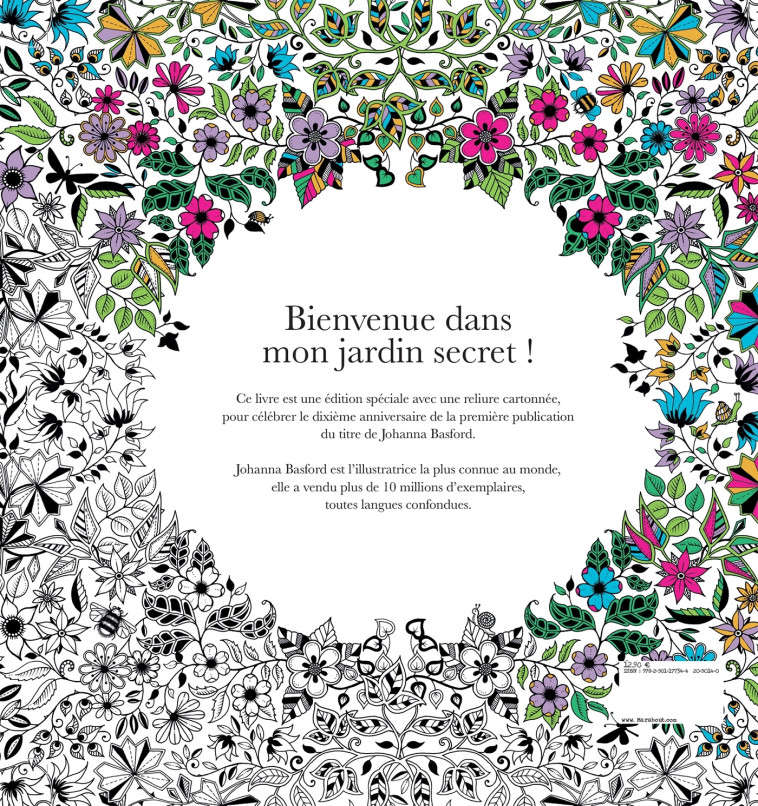 JARDIN SECRET - EDITION COLLECTOR 10 ANS - BASFORD JOHANNA - MARABOUT