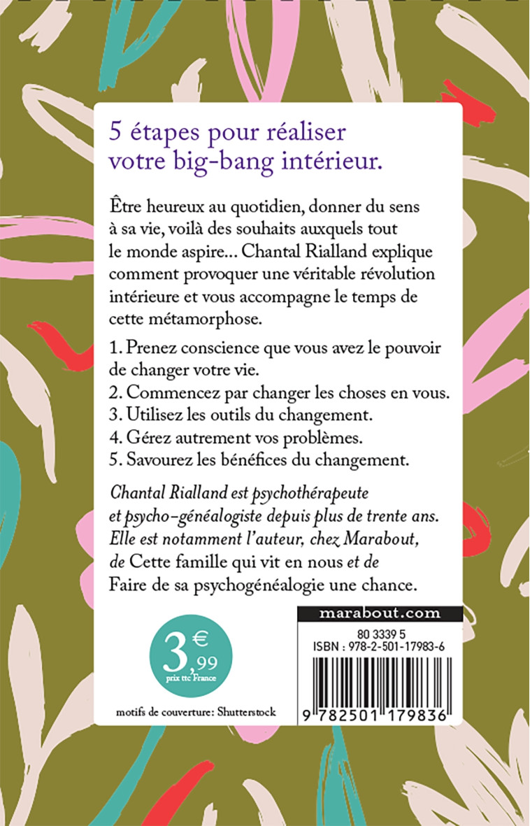 VOUS AVEZ L'IMMENSE POUVOIR DE CHANGER VOTRE VIE - RIALLAND CHANTAL - MARABOUT