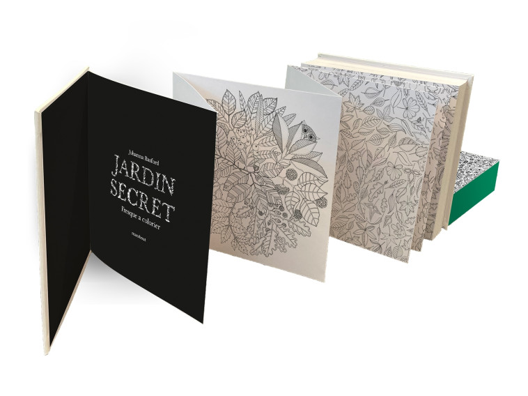 JARDIN SECRET - COFFRET - BASFORD JOHANNA - MARABOUT