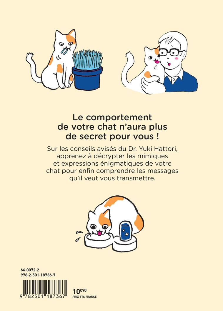 CE QUE CHAT VEUT DIRE - HATTORI YUKI - MARABOUT