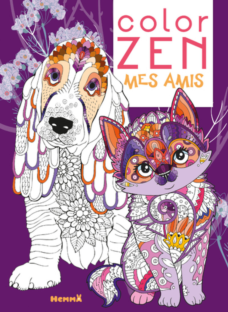 COLOR ZEN MES AMIS - COLLECTIF - HEMMA