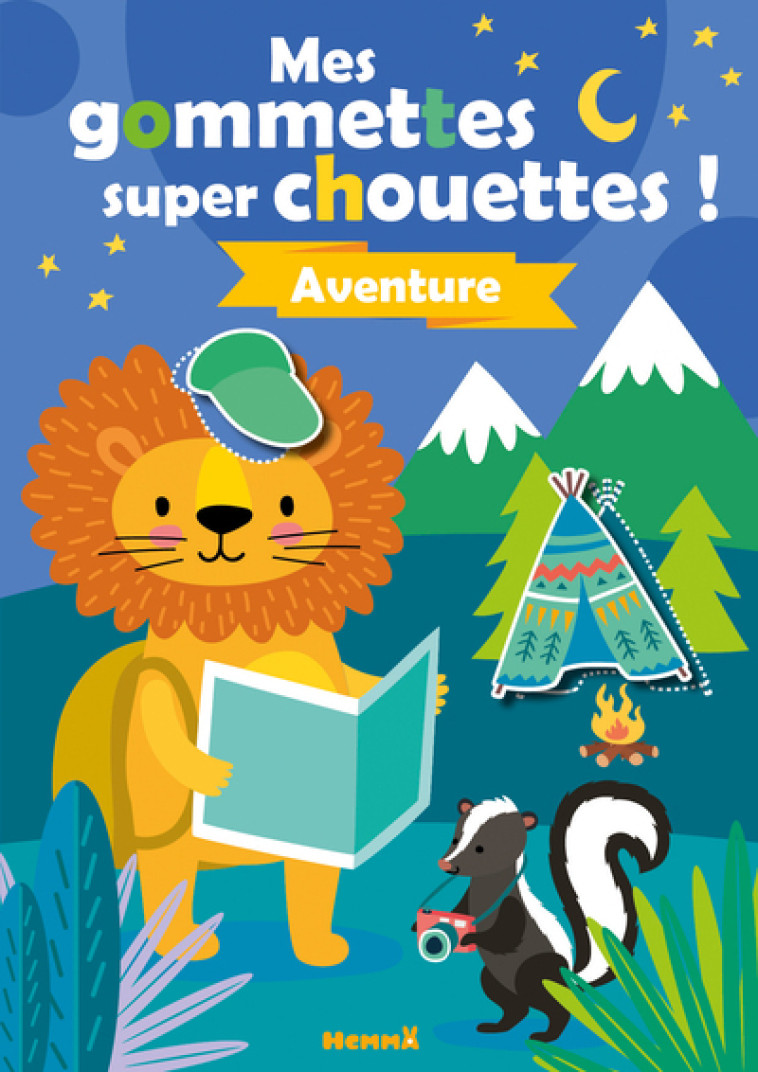 MES GOMMETTES SUPER CHOUETTES ! AVENTURE - COLLECTIF - HEMMA