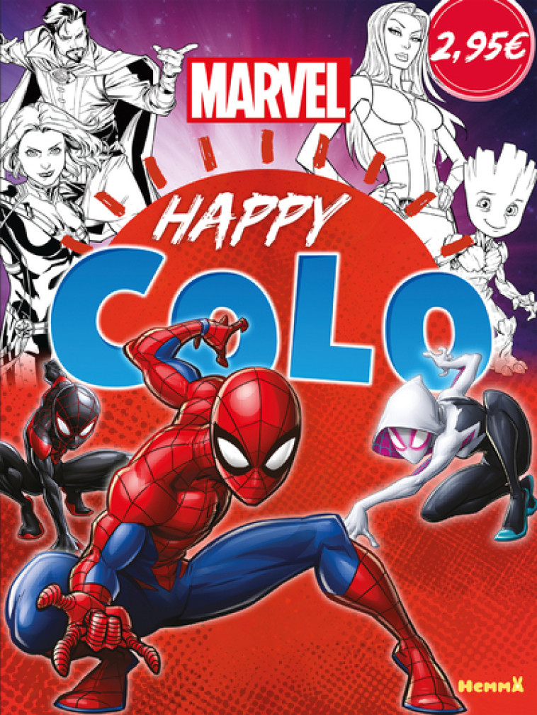 MARVEL - HAPPY COLO (SPIDER-MAN) - COLLECTIF - HEMMA