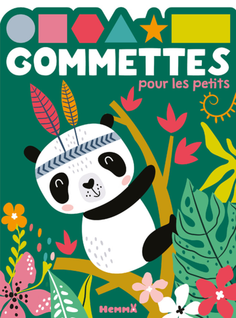 GOMMETTES POUR LES PETITS (PANDA) - COLLECTIF - HEMMA