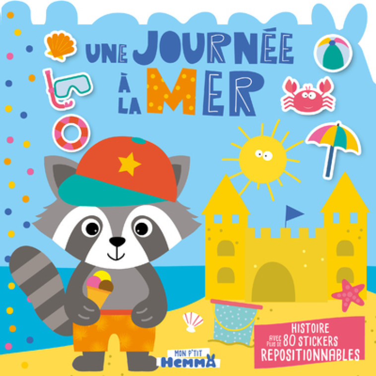 HISTOIRE AVEC STICKERS - UNE JOURNEE A LA MER - CAROTTE ET COMPAGNIE - HEMMA