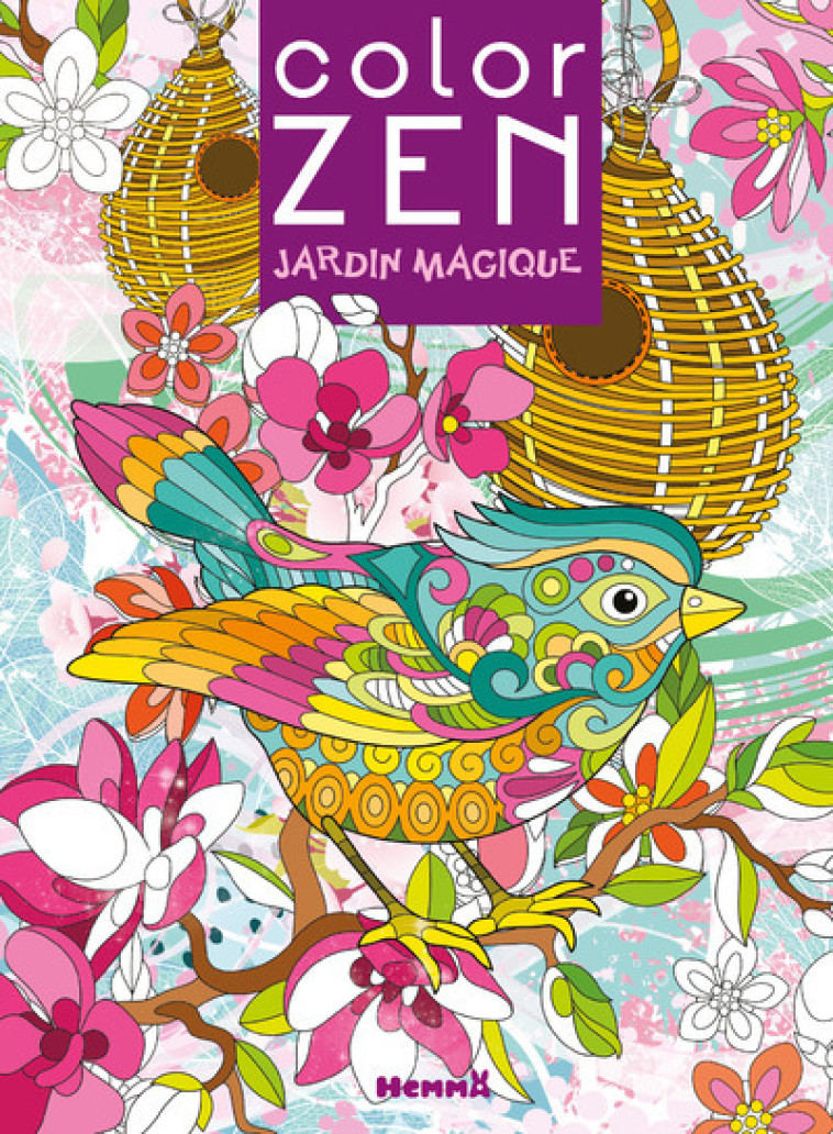 COLOR ZEN JARDIN MAGIQUE - COLLECTIF - HEMMA