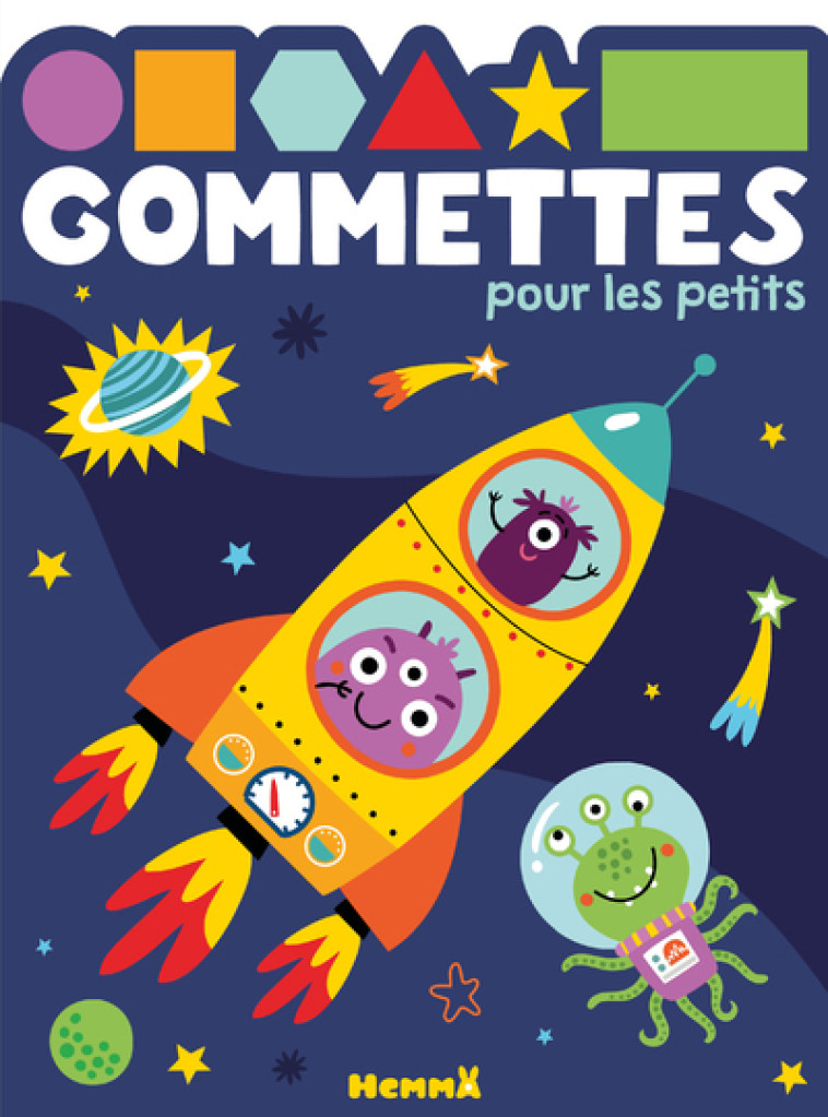 GOMMETTES POUR LES PETITS (ESPACE) - COLLECTIF - HEMMA