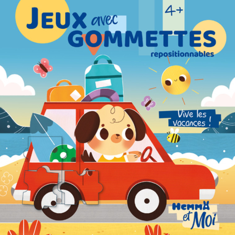 JEUX AVEC GOMMETTES - VIVE LES VACANCES ! - AHORINE - HEMMA