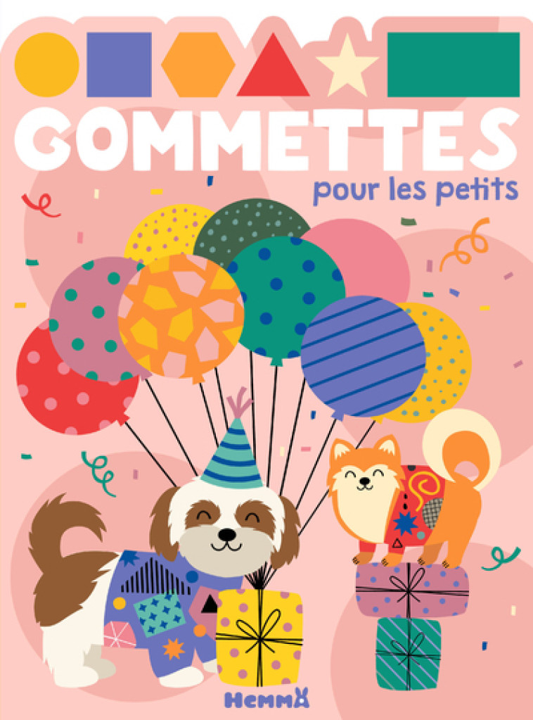 GOMMETTES POUR LES PETITS (CHIENS) - COLLECTIF - HEMMA