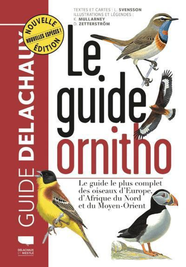 GUIDE ORNITHO - SVENSSON/MULLARNEY - DELACHAUX