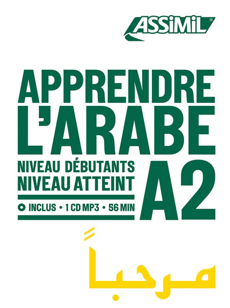 APPRENDRE L'ARABE NIVEAU A2 - NAMMOUR RITA - ASSIMIL