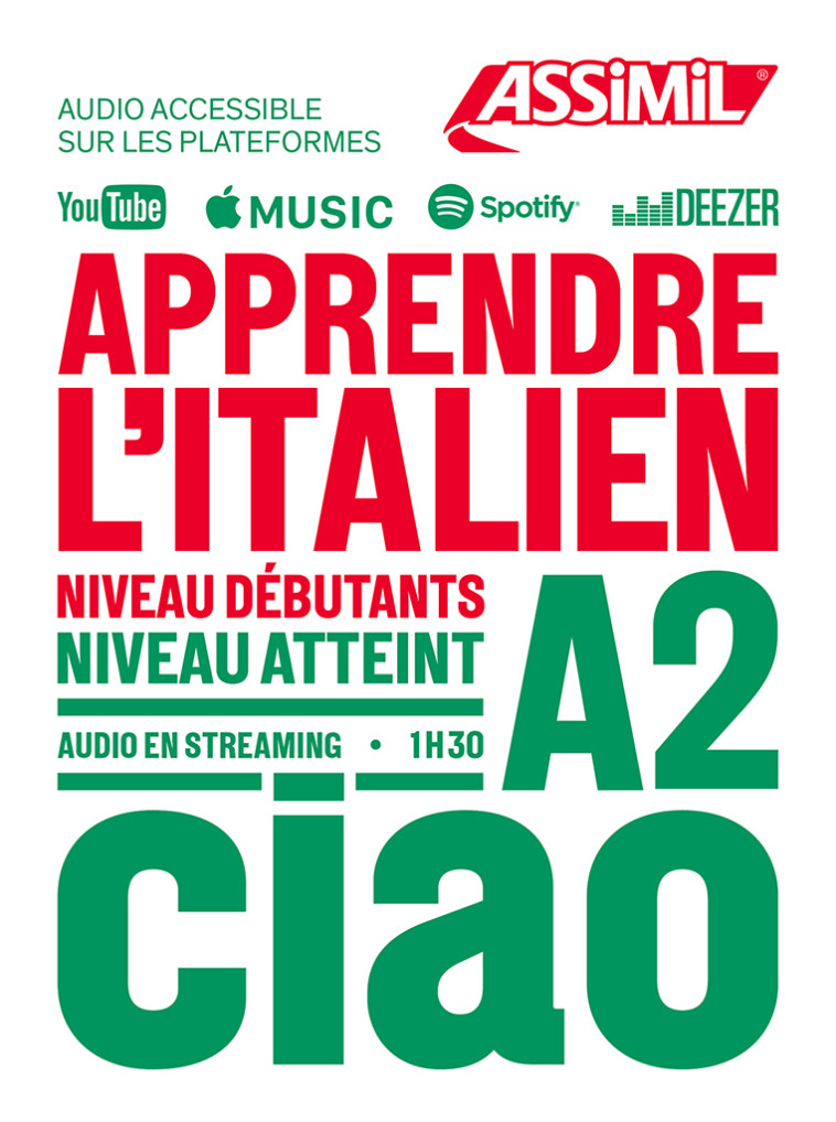 APPRENDRE L'ITALIEN 2022 - XXX - ASSIMIL