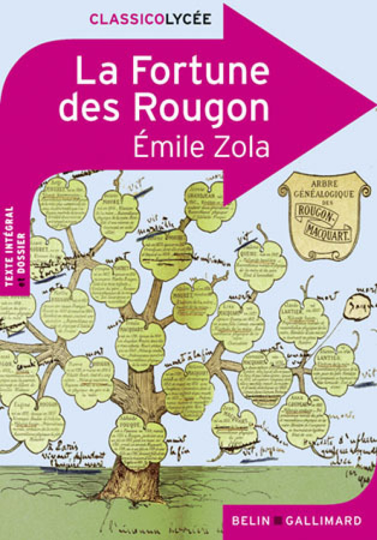 LA FORTUNE DES ROUGON - ZOLA EMILE - BELIN EDUCATION