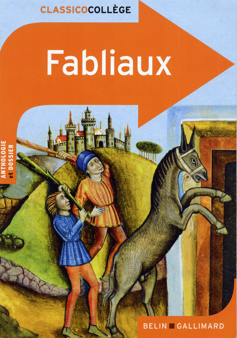 FABLIAUX - ANONYME - BELIN EDUCATION