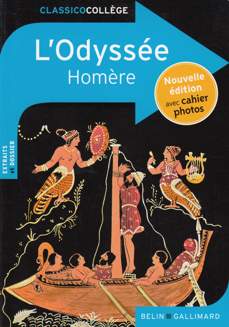 L'ODYSSEE - HOMERE - BELIN EDUCATION