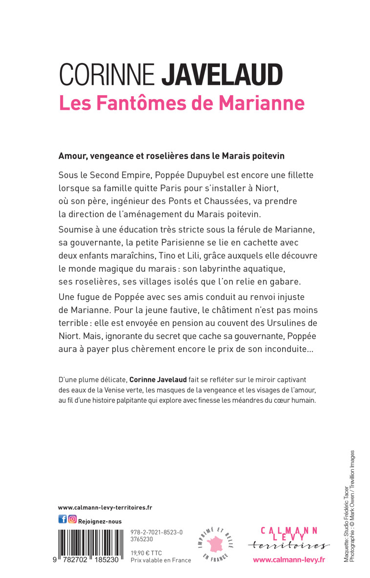 LES FANTOMES DE MARIANNE - JAVELAUD CORINNE - CALMANN-LEVY