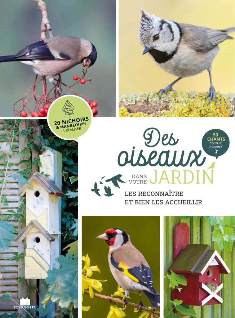 DES OISEAUX DANS VOTRE JARDIN - COLLECTIF - CHARLES MASSIN