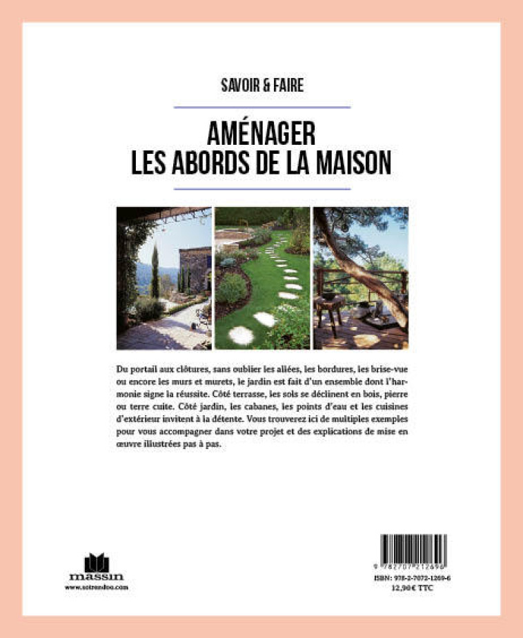 AMENAGER LES ABORDS DE LA MAISON - LEVARD CATHERINE - CHARLES MASSIN