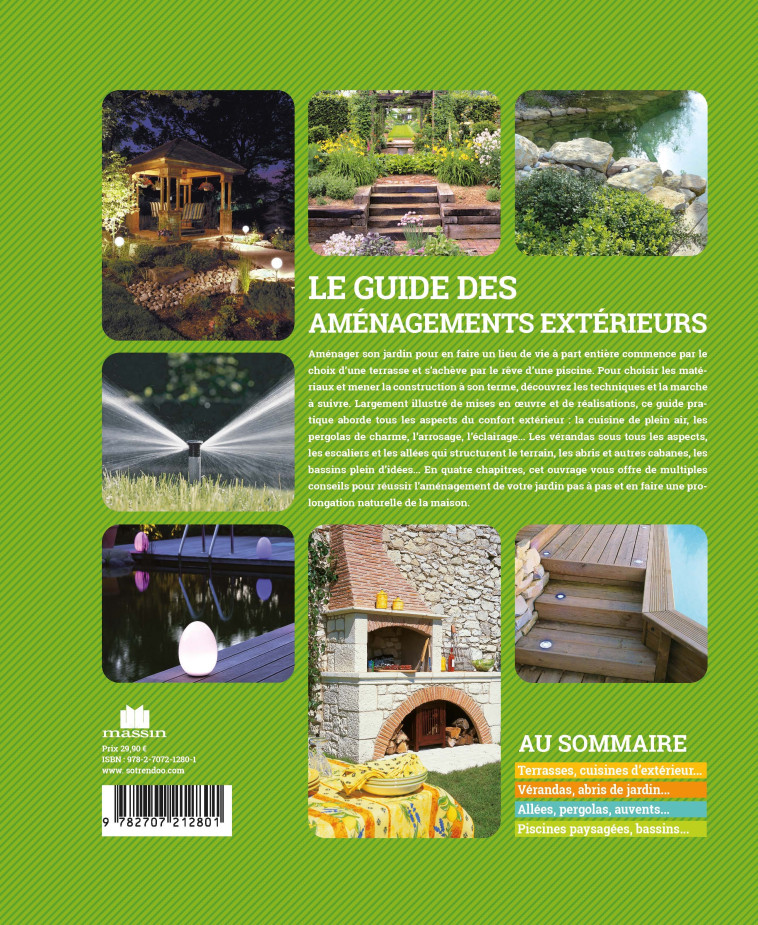 LE GUIDE DES AMENAGEMENTS EXTERIEURS - COLLECTIF - CHARLES MASSIN