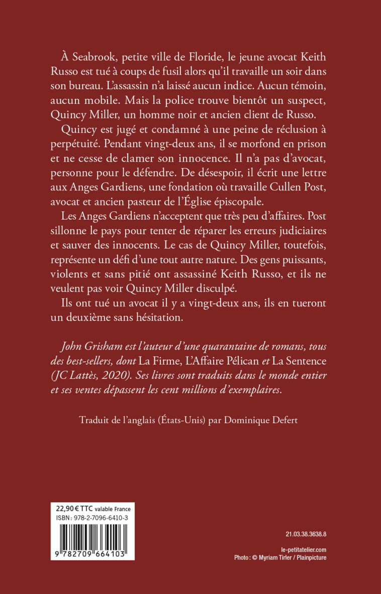 LES OUBLIES - GRISHAM JOHN - LATTES