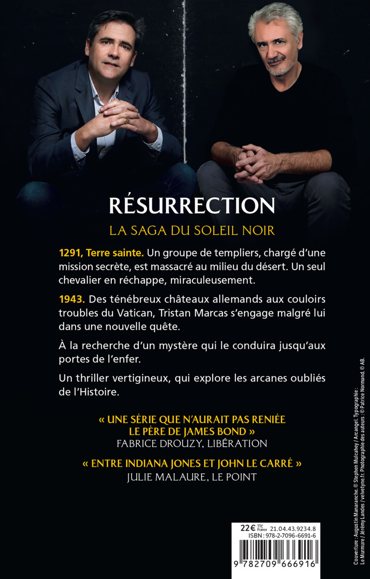 RESURRECTION - LA SAGA DU SOLEIL NOIR, TOME 4 - GIACOMETTI/RAVENNE - LATTES