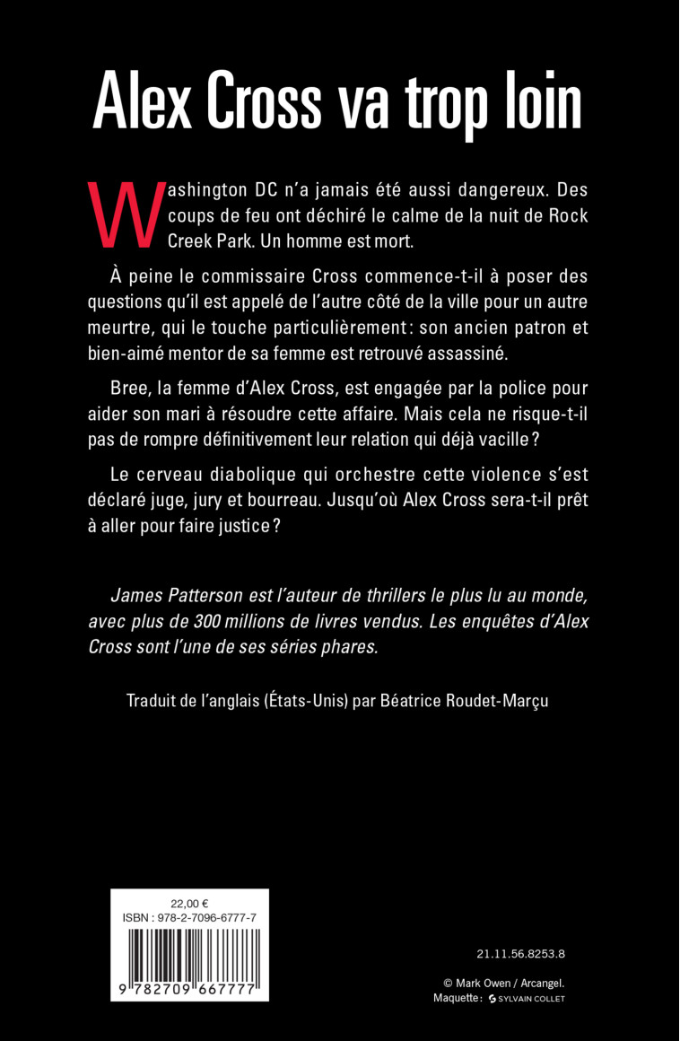 ALEX CROSS VA TROP LOIN - PATTERSON JAMES - LATTES