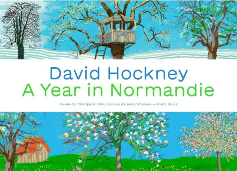 DAVID HOCKNEY. A YEAR IN NORMANDIE - COLLECTIF - RMN