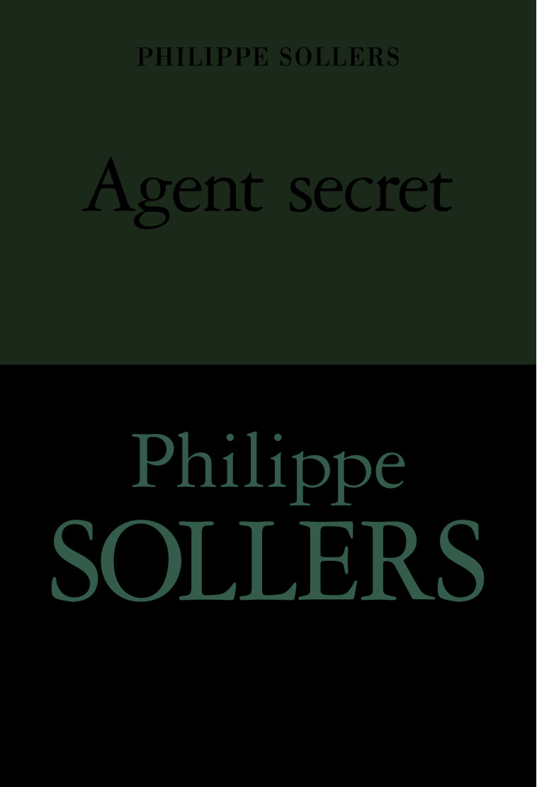 AGENT SECRET - SOLLERS PHILIPPE - MERCURE DE FRAN