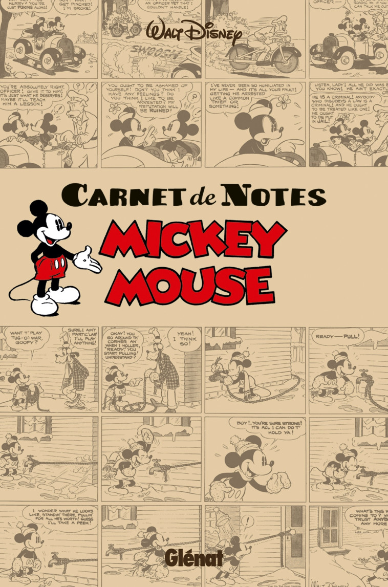 CARNET DE NOTES MICKEY MOUSE RETRO 2012 - GOTTFREDSON FLOYD - GLENAT