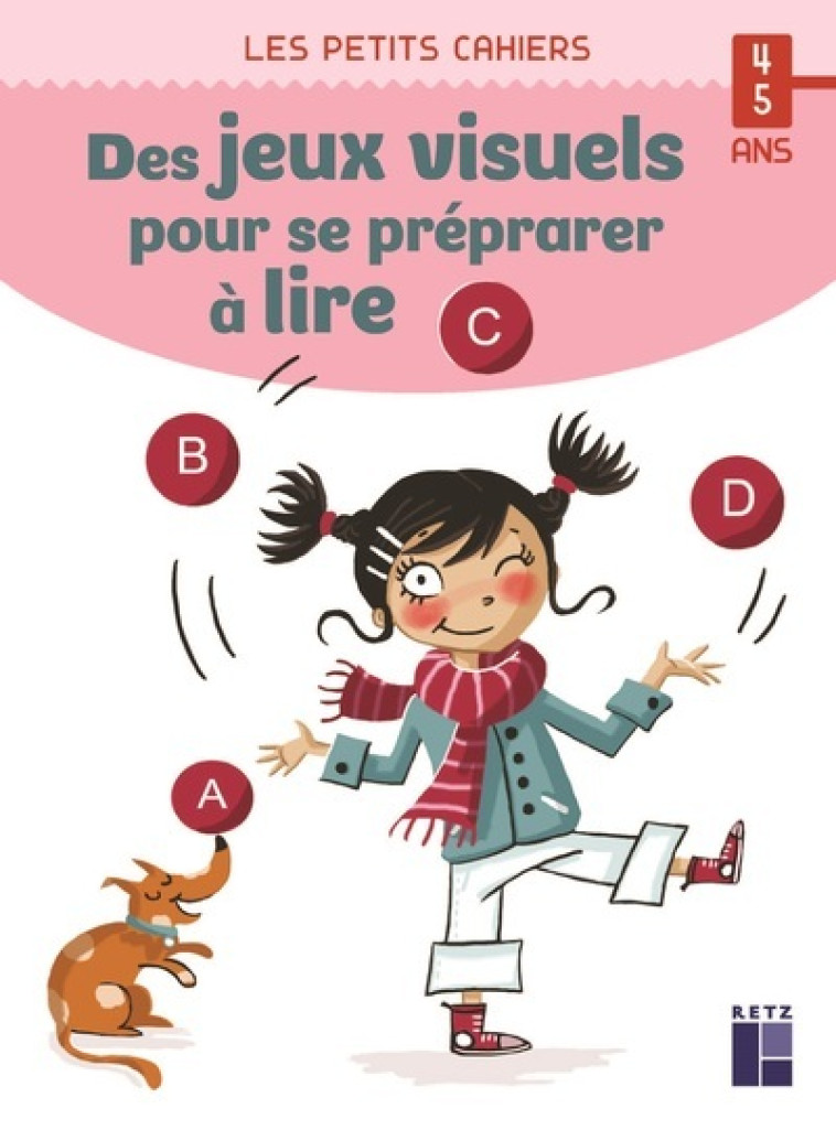 DES JEUX VISUELS POUR SE PREPARER A LIRE - 4-5 ANS ED 2021 - GUIRAO-JULIEN M. - RETZ